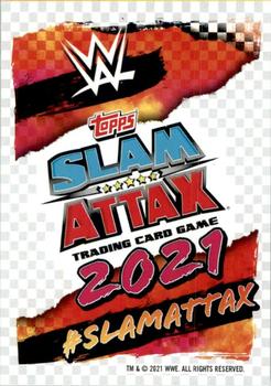 2021 Topps Slam Attax WWE #62 Jake Atlas Back