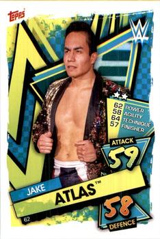 2021 Topps Slam Attax WWE #62 Jake Atlas Front