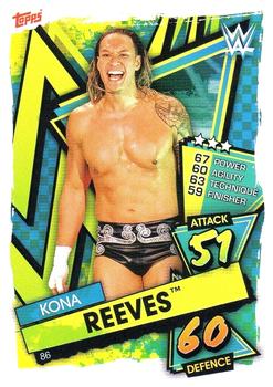 2021 Topps Slam Attax WWE #86 Kona Reeves Front
