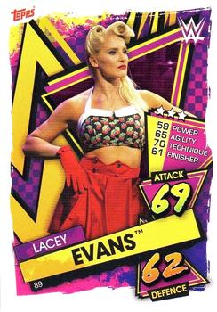 2021 Topps Slam Attax WWE #89 Lacey Evans Front