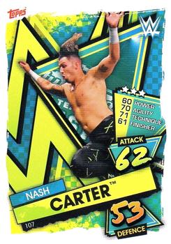 2021 Topps Slam Attax WWE #107 Nash Carter Front