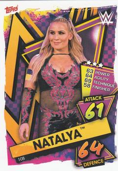 2021 Topps Slam Attax WWE #108 Natalya Front