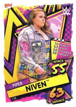 2021 Topps Slam Attax WWE #116 Piper Niven Front