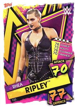 2021 Topps Slam Attax WWE #123 Rhea Ripley Front