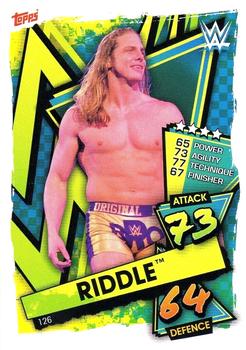 2021 Topps Slam Attax WWE #126 Riddle Front