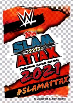 2021 Topps Slam Attax WWE #136 Saurav Back