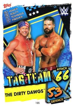 2021 Topps Slam Attax WWE #195 The Dirty Dawgs Front