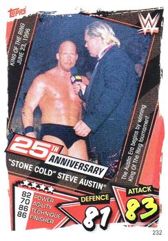 2021 Topps Slam Attax WWE #232 Stone Cold Steve Austin Front