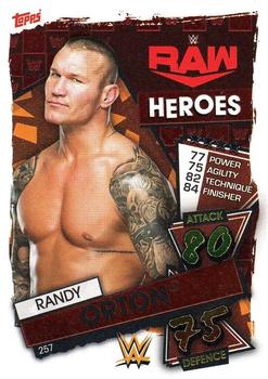 2021 Topps Slam Attax WWE #257 Randy Orton Front
