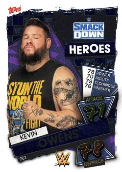 2021 Topps Slam Attax WWE #262 Kevin Owens Front