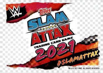 2021 Topps Slam Attax WWE #285 WWE Logo Back
