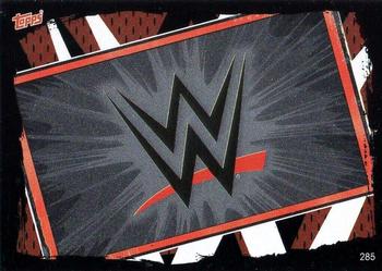 2021 Topps Slam Attax WWE #285 WWE Logo Front