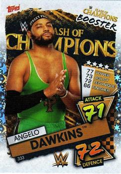 2021 Topps Slam Attax WWE #333 Angelo Dawkins Front