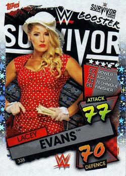 2021 Topps Slam Attax WWE #338 Lacey Evans Front