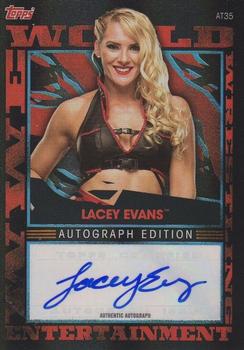 2021 Topps Slam Attax WWE - Autograph Edition #AT35 Lacey Evans Front
