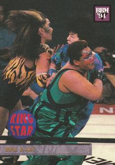 1994 BBM Ring Star All Japan Women's Pro Wrestling #36 Bull Nakano / Aja Kong Front