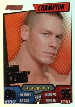 2011 Topps Slam Attax WWE Rumble #1 John Cena Front
