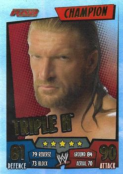 2011 Topps Slam Attax WWE Rumble #6 Triple H Front