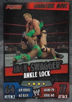 2011 Topps Slam Attax WWE Rumble #18 Jack Swagger Front