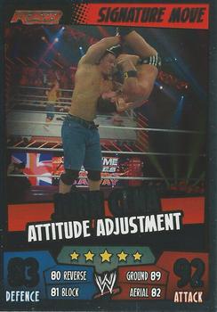2011 Topps Slam Attax WWE Rumble #19 John Cena Front