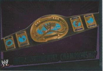 2011 Topps Slam Attax WWE Rumble #42 Intercontinental Championship Front