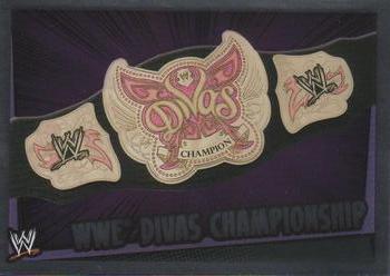 2011 Topps Slam Attax WWE Rumble #46 WWE Divas Championship Front