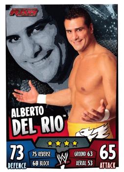 2011 Topps Slam Attax WWE Rumble #49 Alberto Del Rio Front