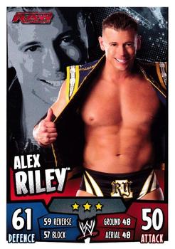 2011 Topps Slam Attax WWE Rumble #50 Alex Riley Front