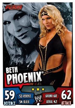 2011 Topps Slam Attax WWE Rumble #51 Beth Phoenix Front