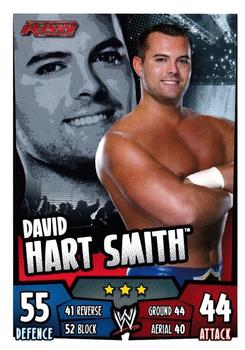 2011 Topps Slam Attax WWE Rumble #56 David Hart Smith Front