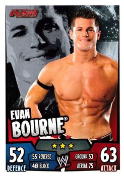 2011 Topps Slam Attax WWE Rumble #60 Evan Bourne Front