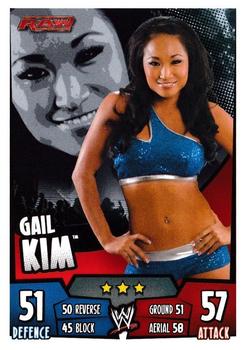 2011 Topps Slam Attax WWE Rumble #62 Gail Kim Front