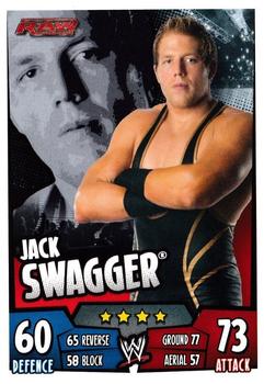 2011 Topps Slam Attax WWE Rumble #64 Jack Swagger Front
