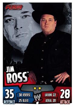 2011 Topps Slam Attax WWE Rumble #66 Jim Ross Front