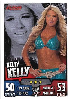 2011 Topps Slam Attax WWE Rumble #71 Kelly Kelly Front