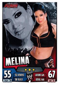 2011 Topps Slam Attax WWE Rumble #76 Melina Front