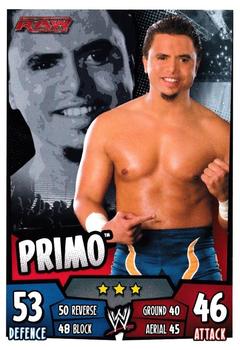 2011 Topps Slam Attax WWE Rumble #80 Primo Front
