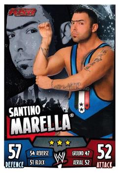 2011 Topps Slam Attax WWE Rumble #84 Santino Marella Front
