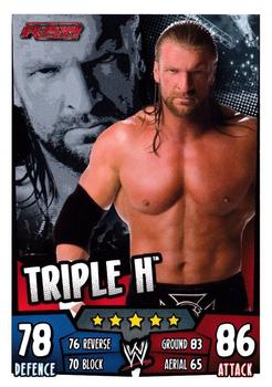 2011 Topps Slam Attax WWE Rumble #88 Triple H Front