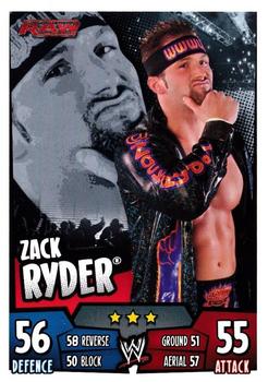 2011 Topps Slam Attax WWE Rumble #92 Zack Ryder Front