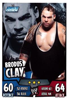 2011 Topps Slam Attax WWE Rumble #96 Brodus Clay Front