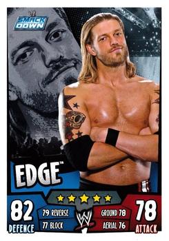 2011 Topps Slam Attax WWE Rumble #100 Edge Front