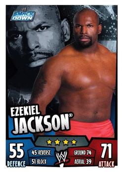 2011 Topps Slam Attax WWE Rumble #101 Ezekiel Jackson Front
