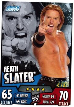 2011 Topps Slam Attax WWE Rumble #102 Heath Slater Front