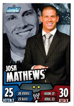 2011 Topps Slam Attax WWE Rumble #108 Josh Mathews Front