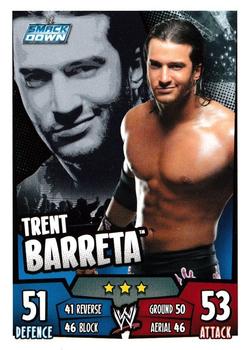 2011 Topps Slam Attax WWE Rumble #126 Trent Barreta Front