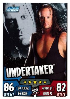 2011 Topps Slam Attax WWE Rumble #128 Undertaker Front