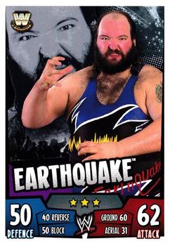 2011 Topps Slam Attax WWE Rumble #165 Earthquake Front