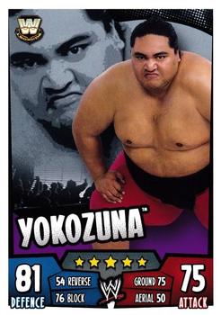 2011 Topps Slam Attax WWE Rumble #171 Yokozuna Front