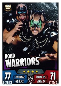 2011 Topps Slam Attax WWE Rumble #178 Road Warrior Front